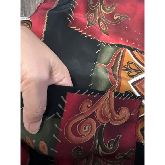 Kensington Square Vintage Women's Blazer Made in USA Brown Single Button Size 3X - Picture 10 of 13